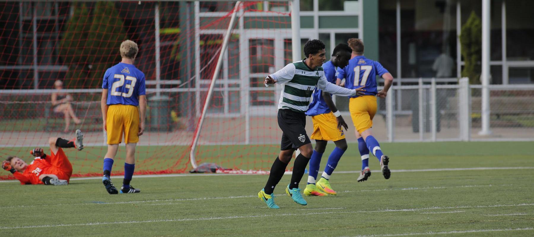 Men's Soccer Cant Hold On To Early Lead Against SUNY-Fredonia