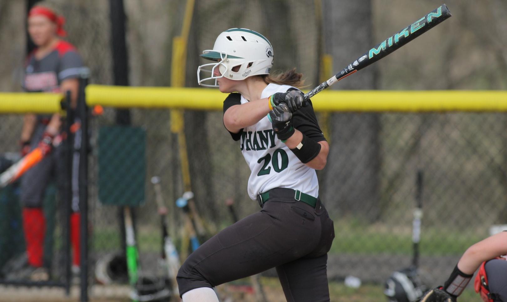 Softball scores 19 runs in sweep of Franciscan