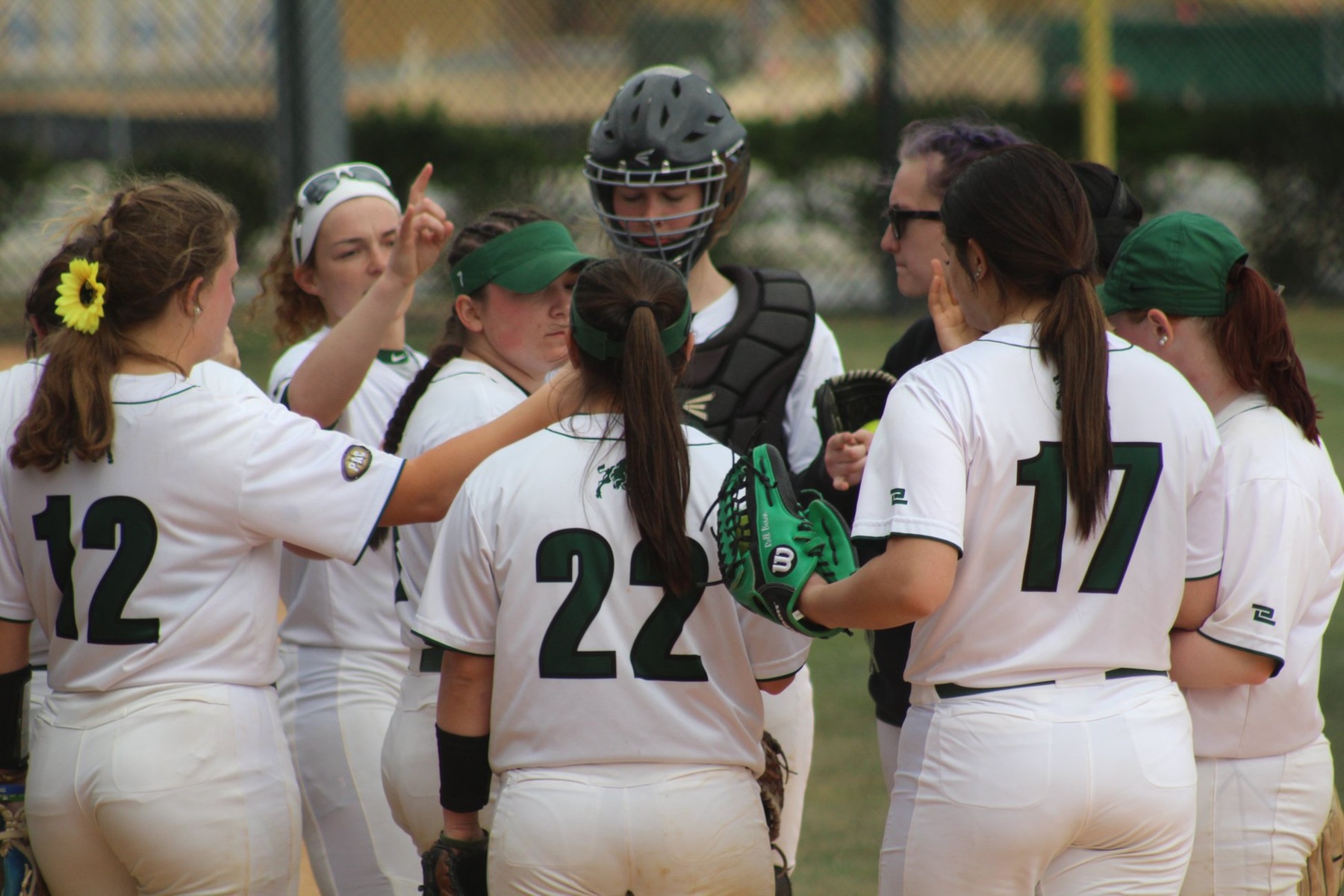 Softball Splits on Day Two of Spring Games