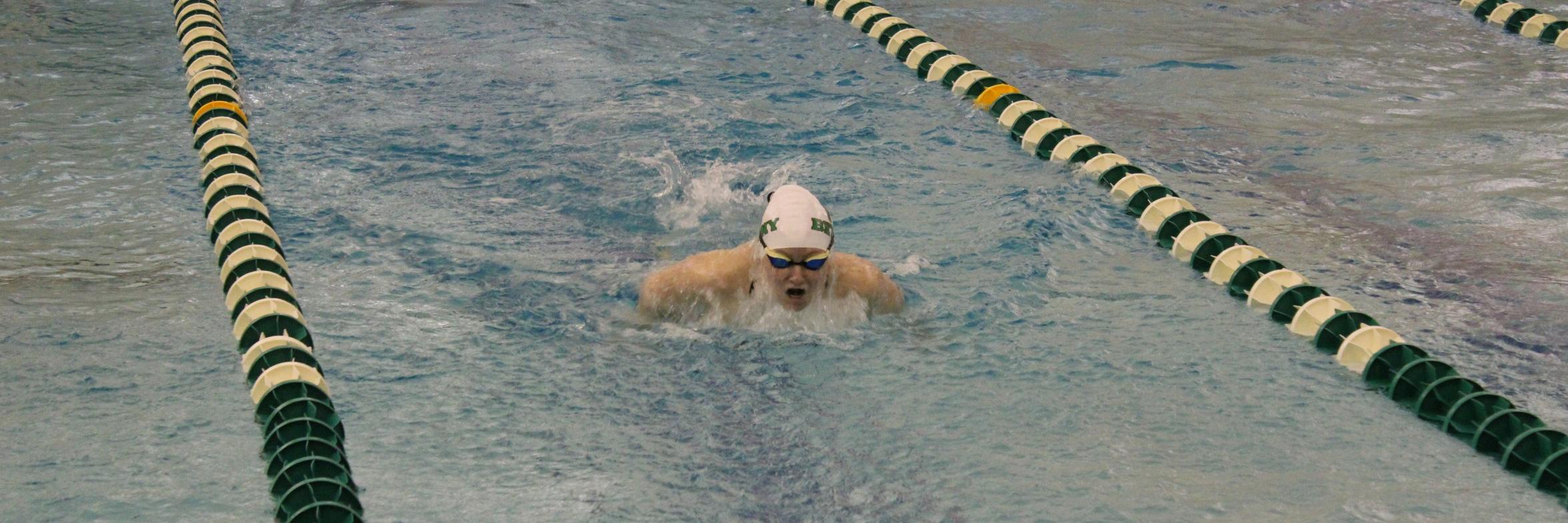 Women's Swimming and Diving Competes at PAC Championship