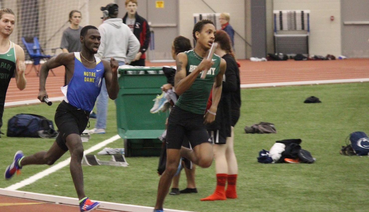 Bison men have strong showing at BW Mid-February Meet