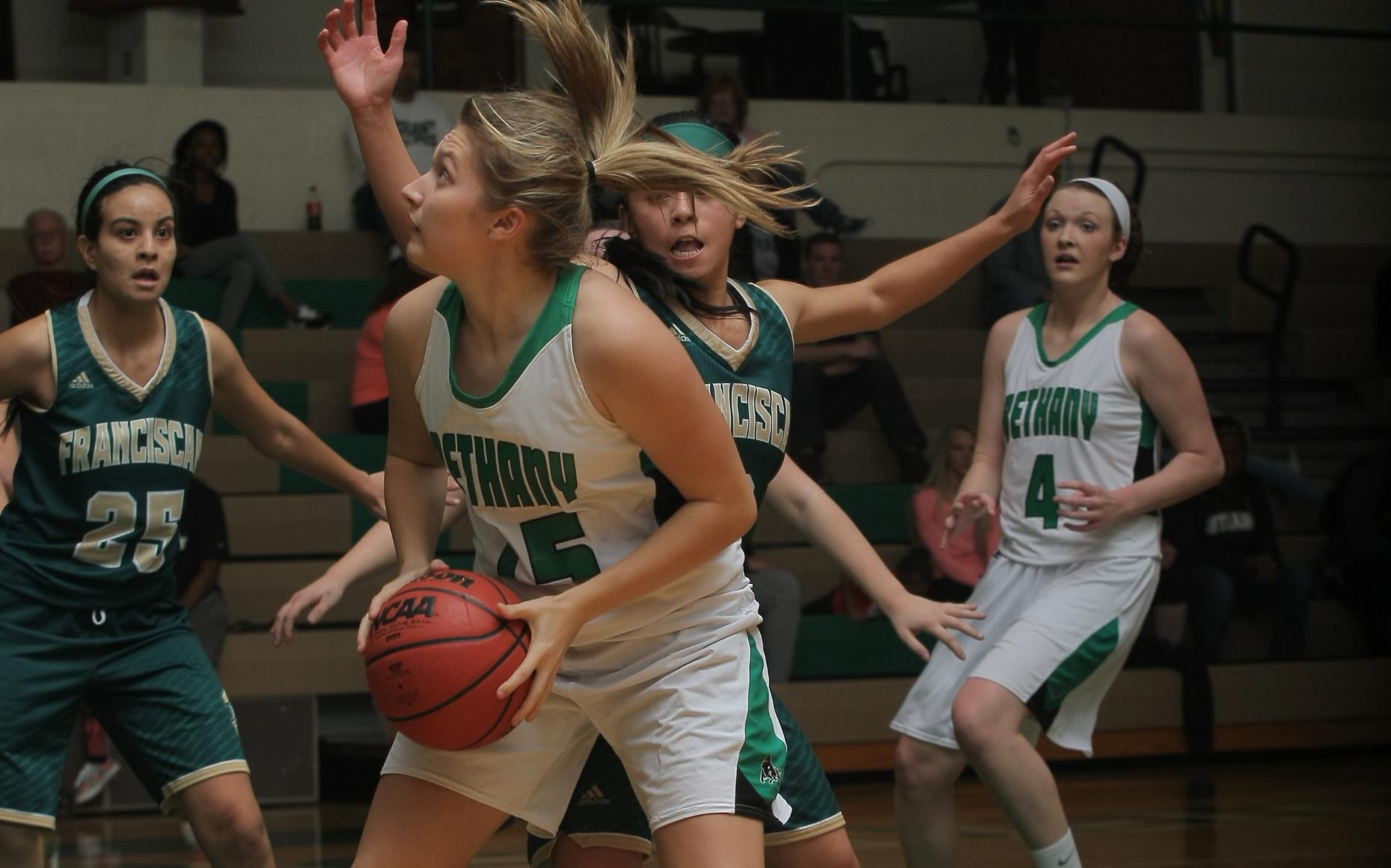 Bison Women's Basketball Edged by Grove City