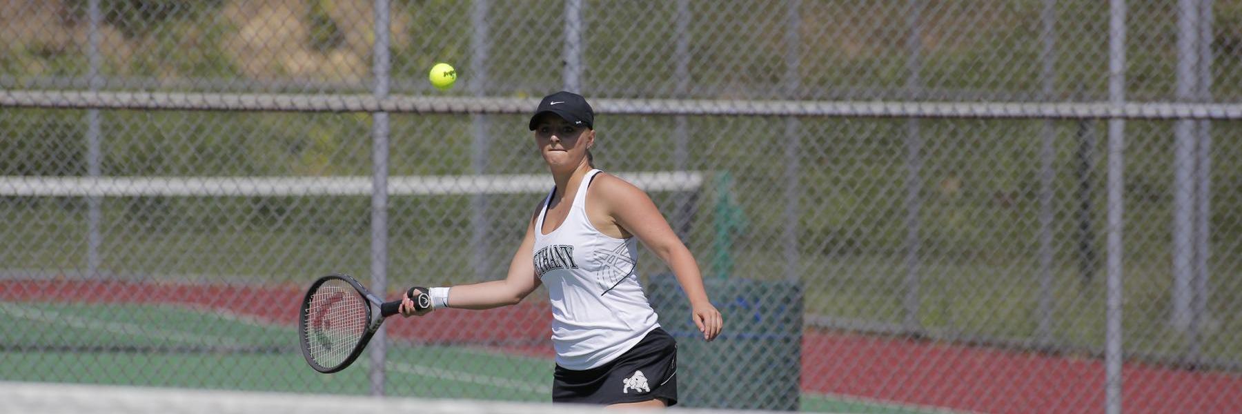 Bethany Tennis Unable to Overcome Early Deficit