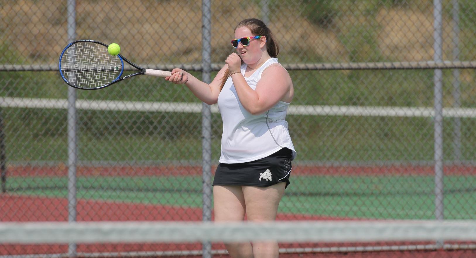 Women's tennis drops PAC contest to Grove City