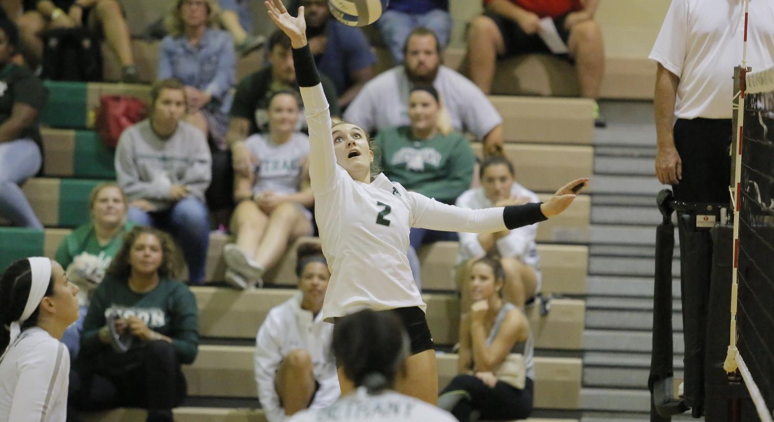Volleyball suffers loss to Thomas More, 3-0