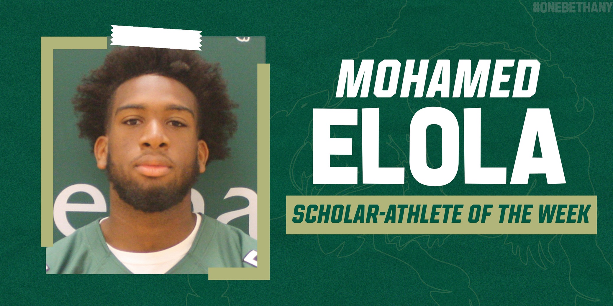 Bison Scholar-Athlete Spotlight: Mohamed Elola