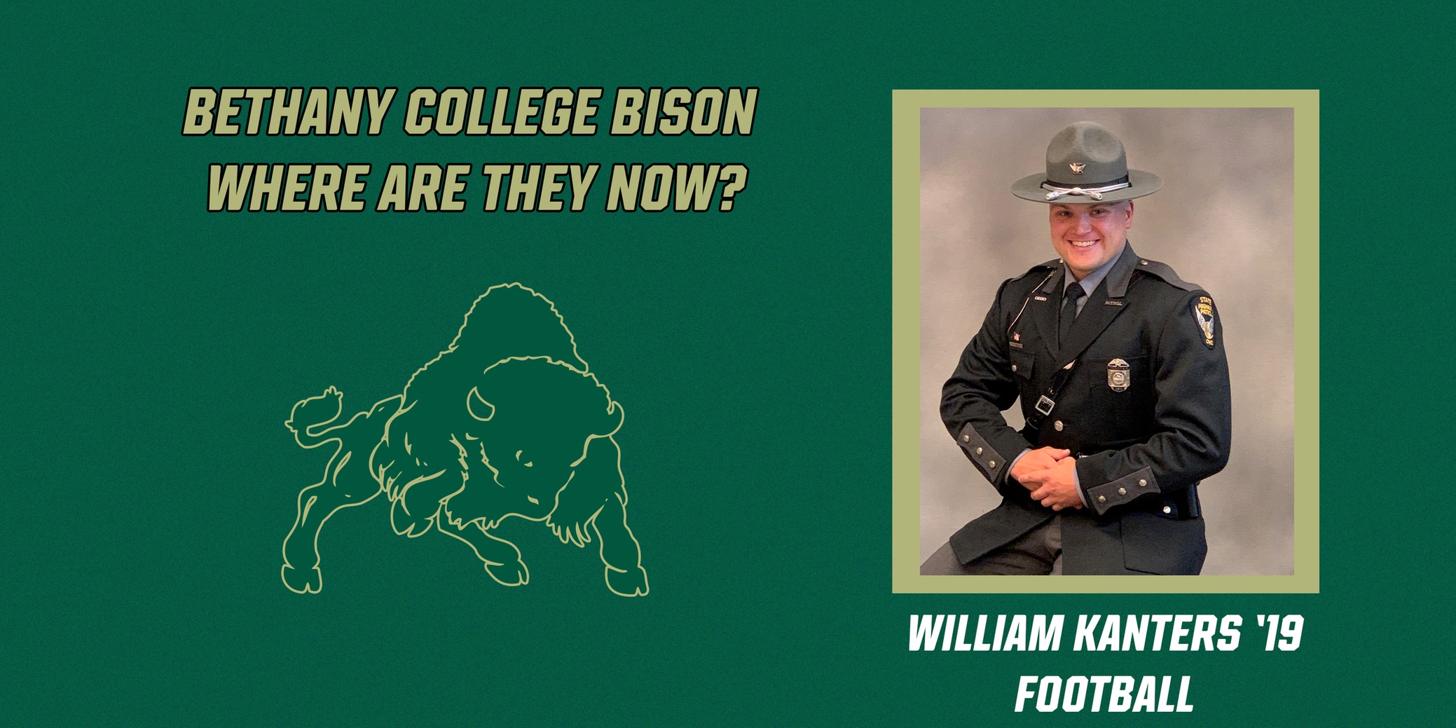 Where Are They Now Series - William Kanters '19 - Football
