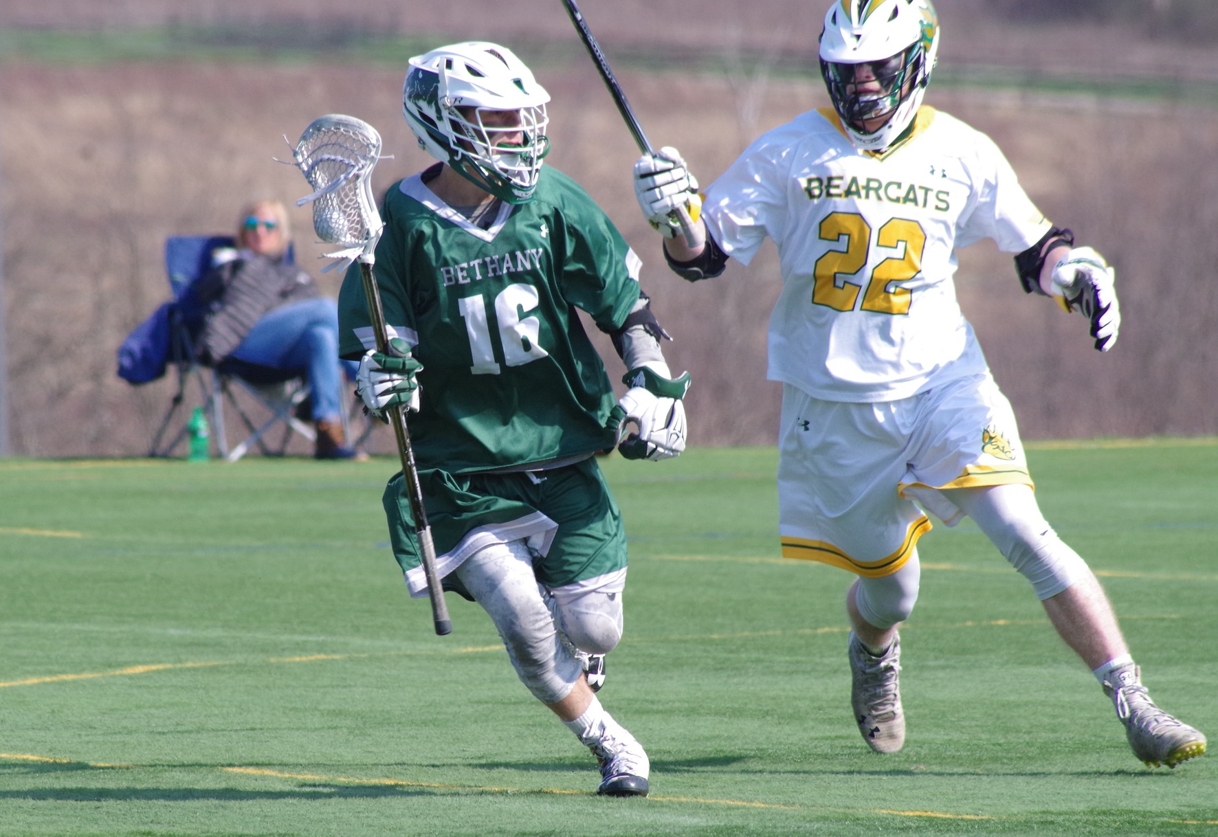 Bethany upended at Saint Vincent