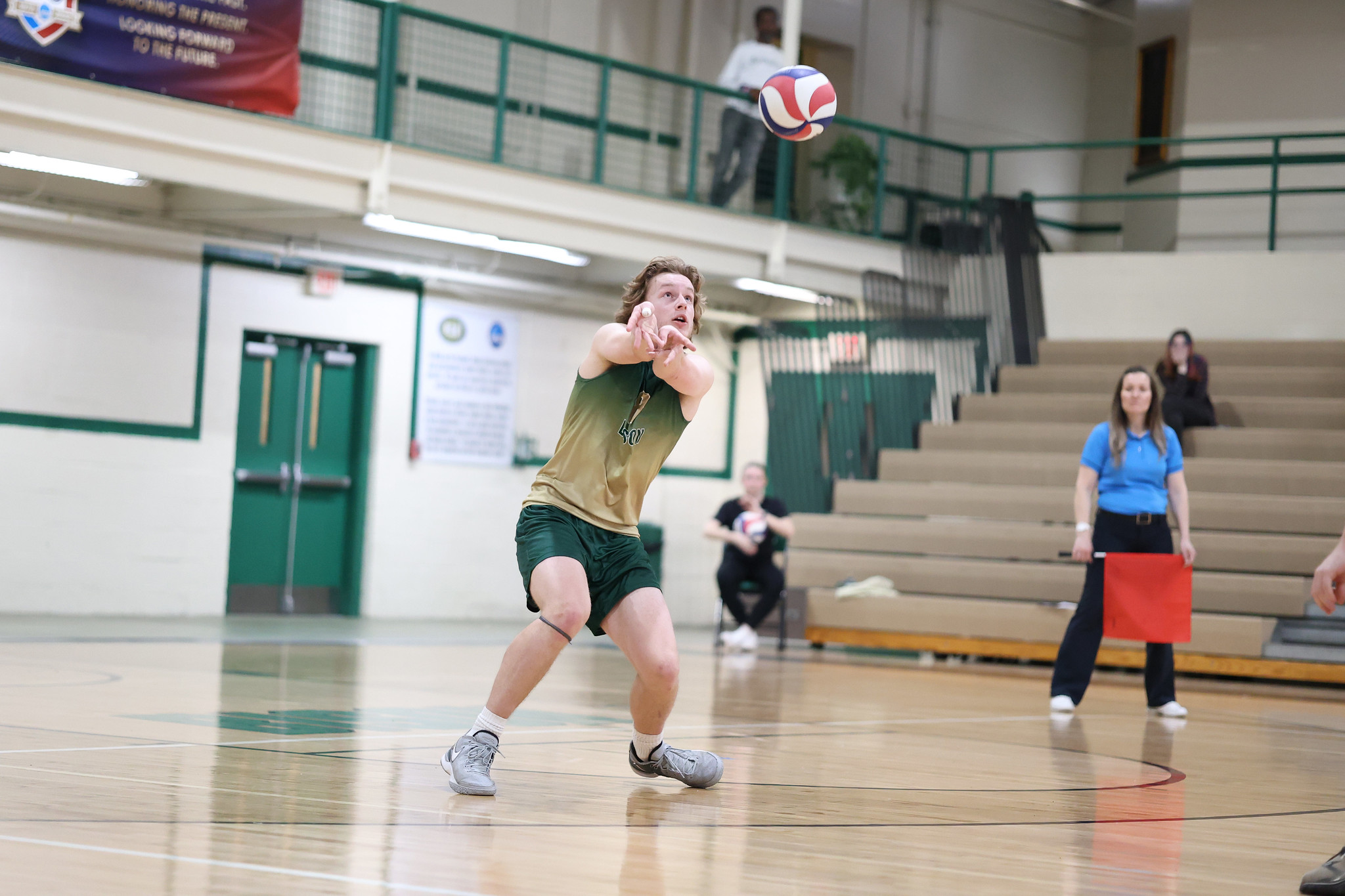 Men's Volleyball: Bison win first set in program history