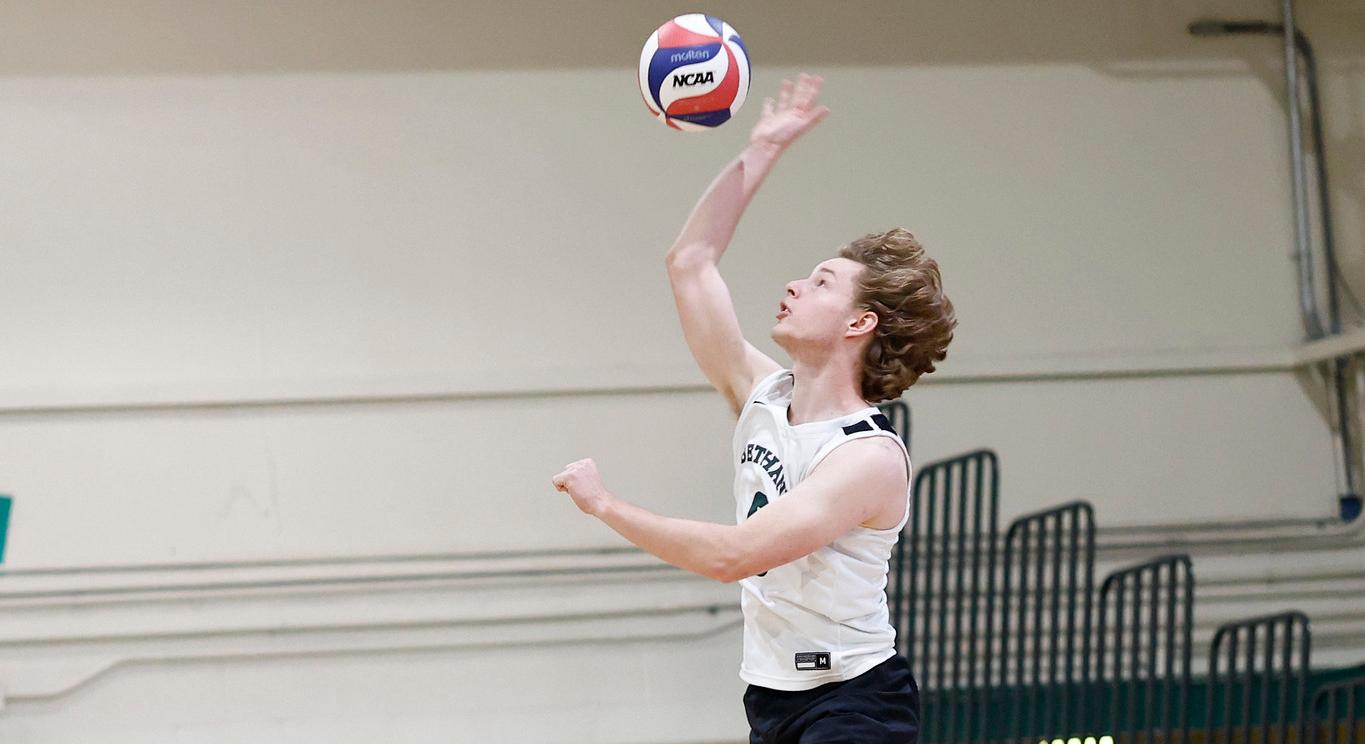 Men's Volleyball: Bison Battle PSU Times Two in Tri-Meet