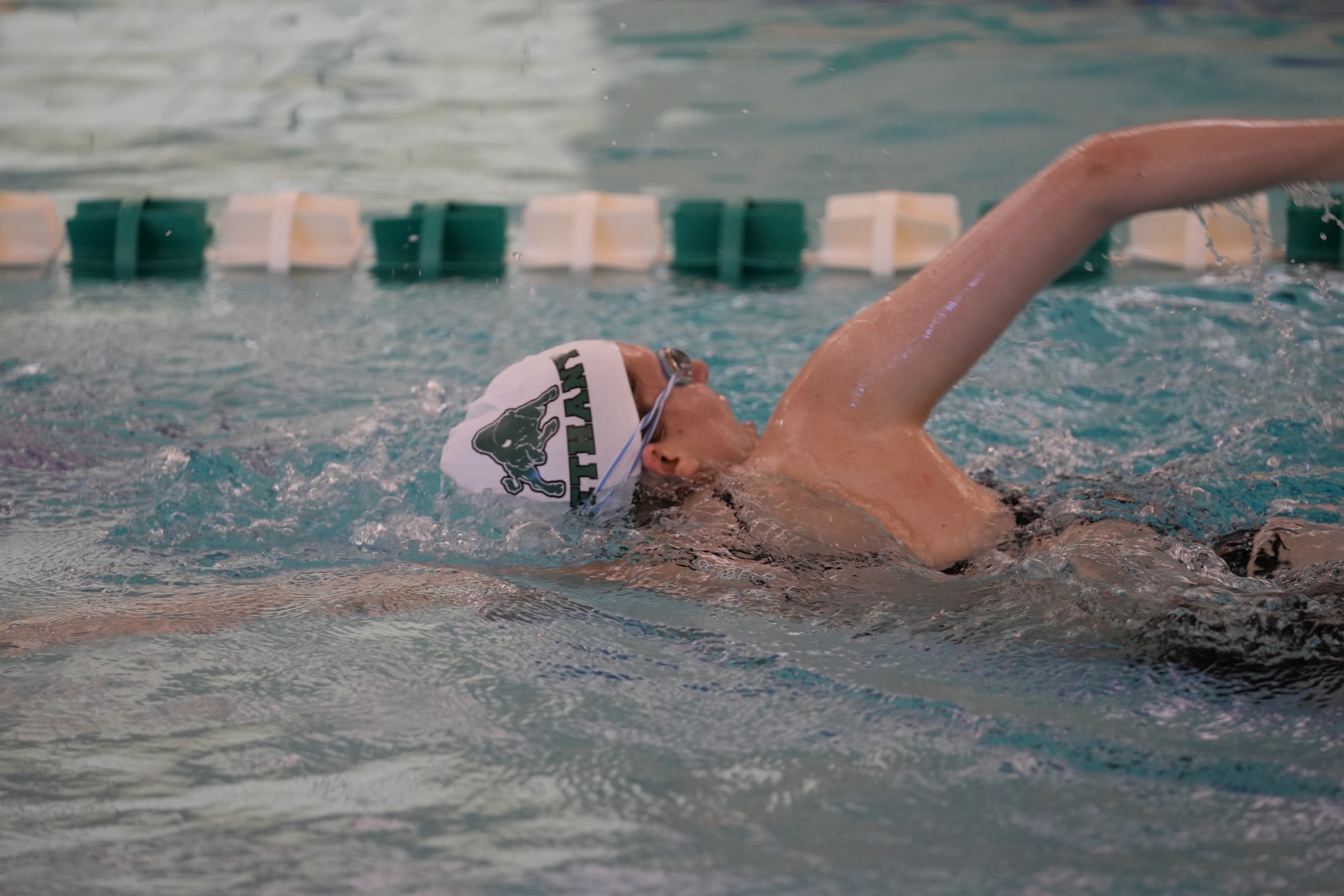 Water Bison Compete in First Tri-Meet