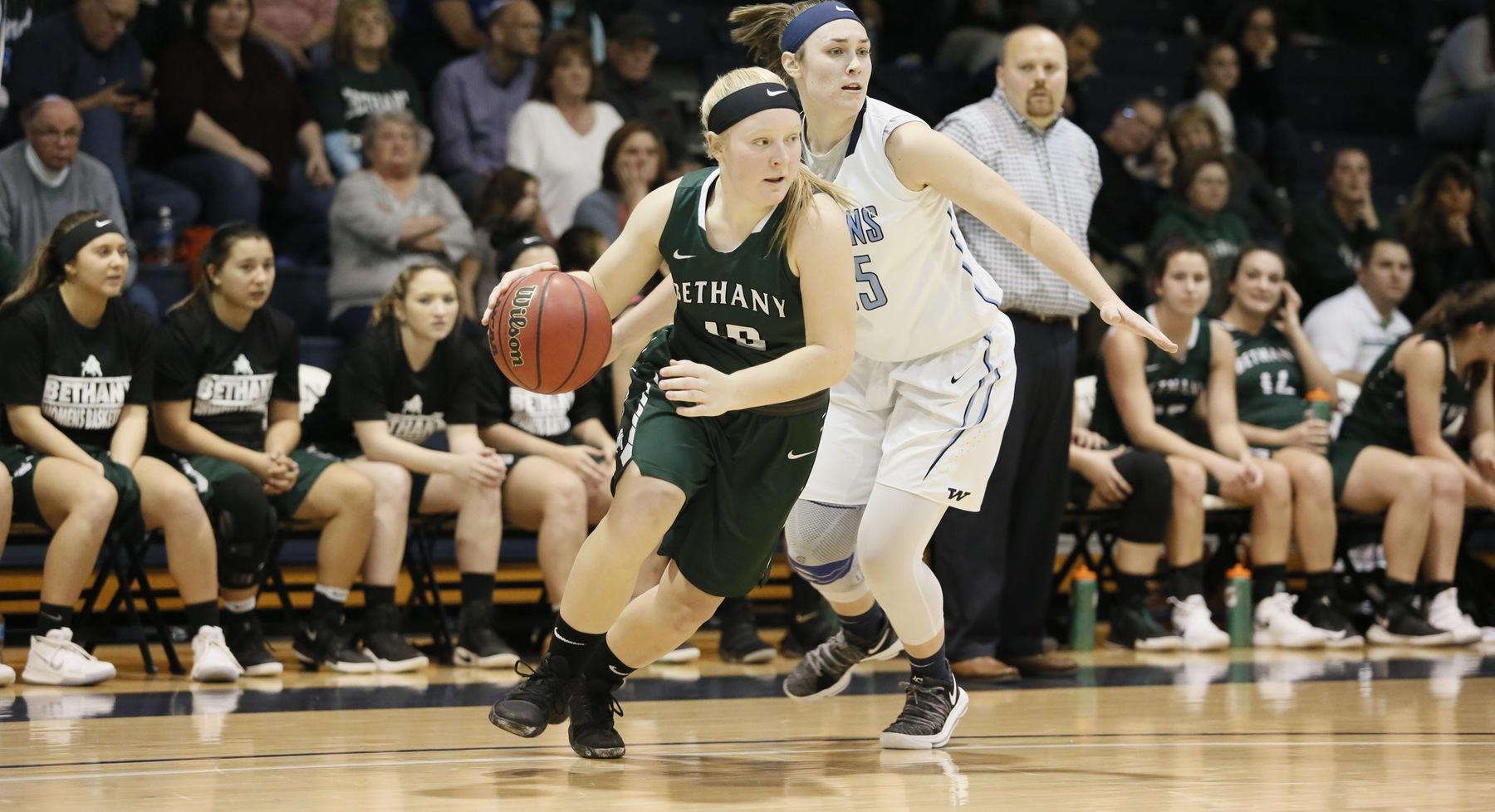Bethany races past Allegheny, 74-53