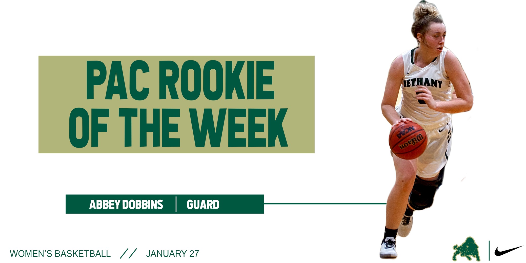 Dobbins Earns PAC Rookie of the Week Honors