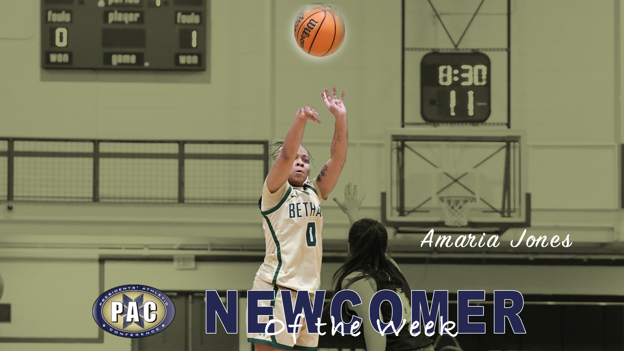 Jones Named PAC Newcomer of the Week