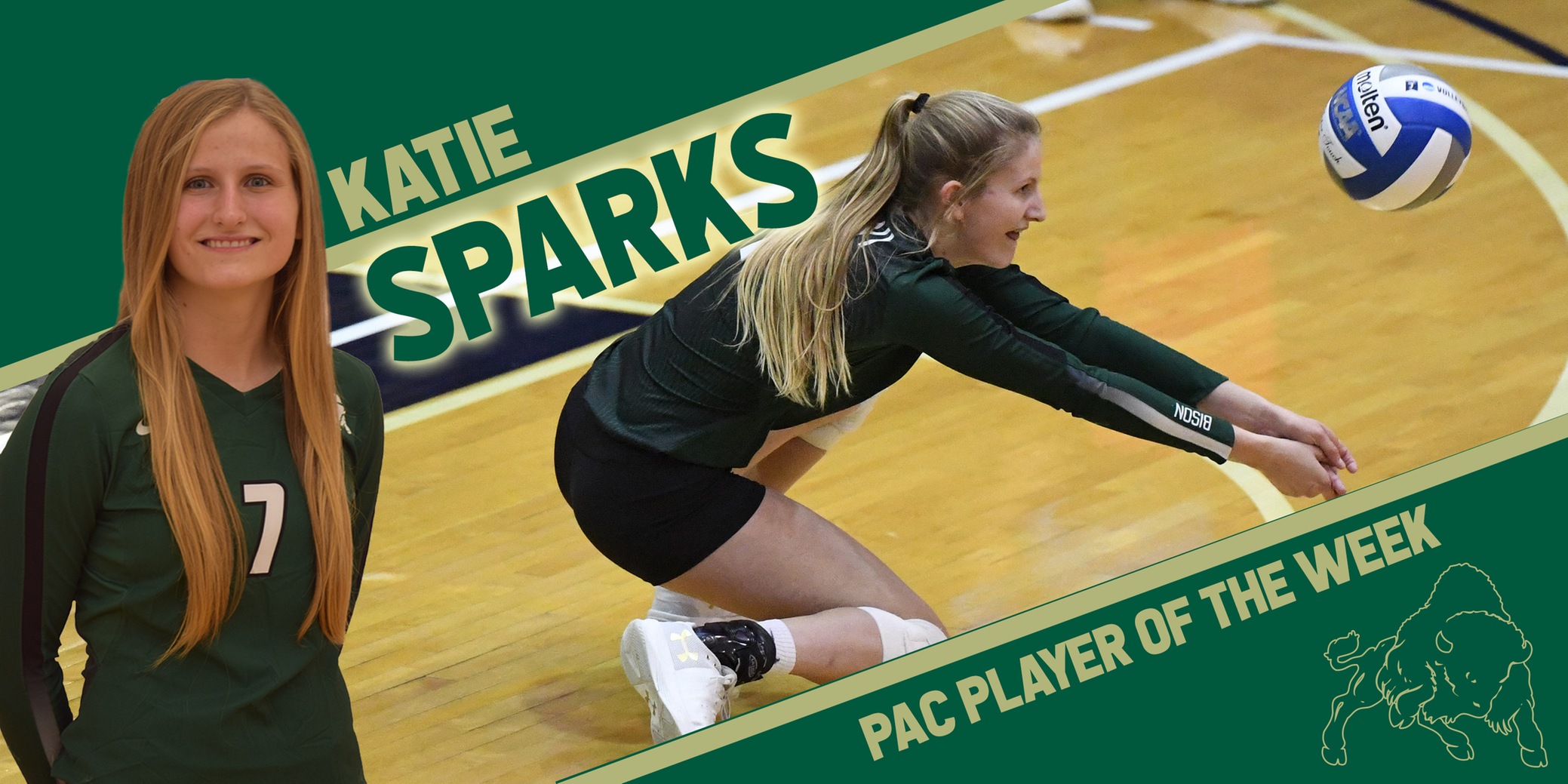 Sparks Earns PAC Player of the Week Honors