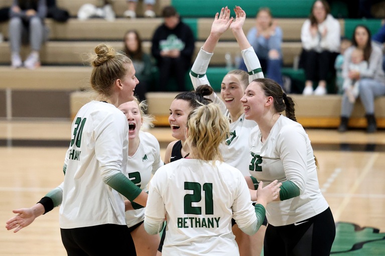 Thumbnail photo for the Women's Volleyball vs. Franciscan gallery