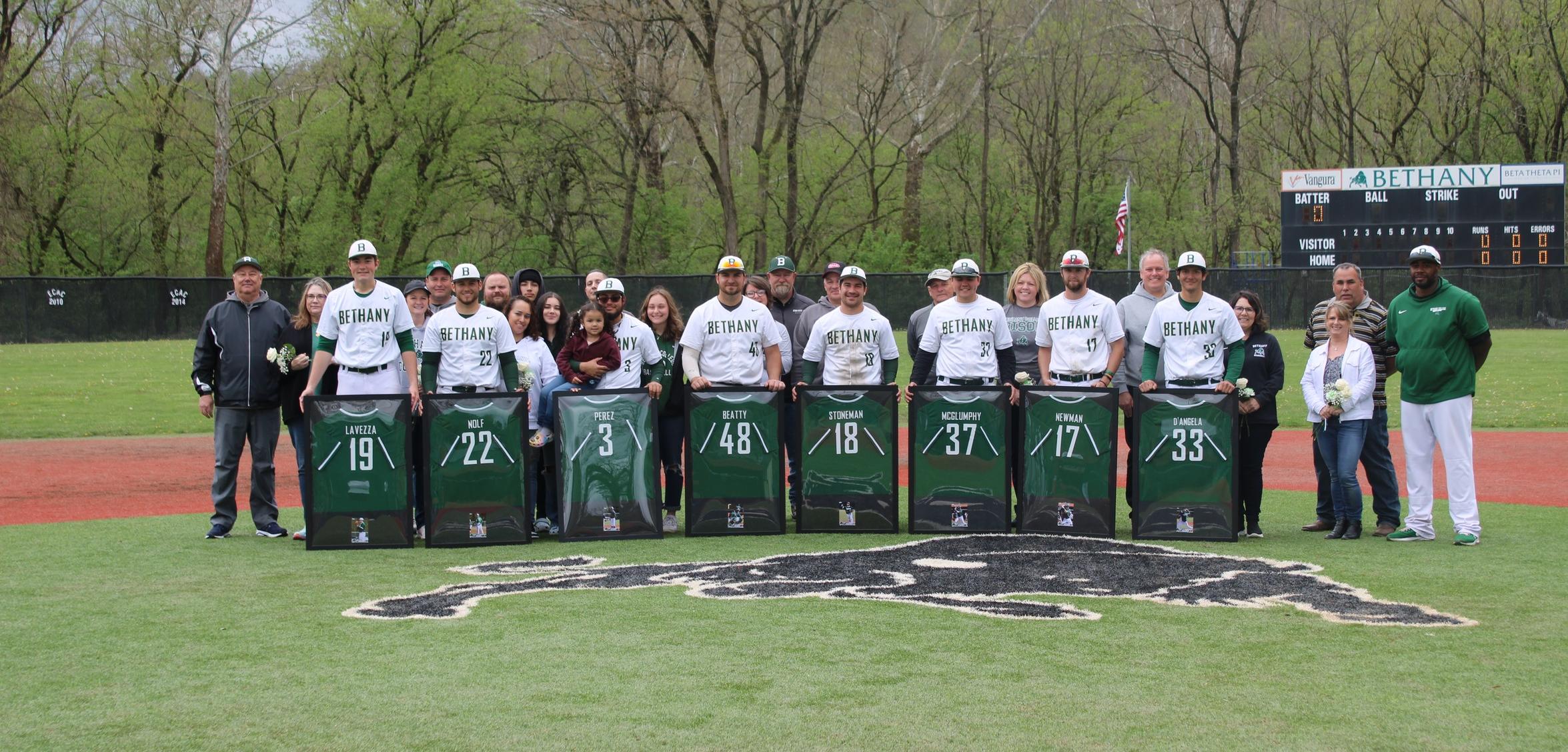 Baseball: Bison celebrate senior day; fall to Golden Tornadoes