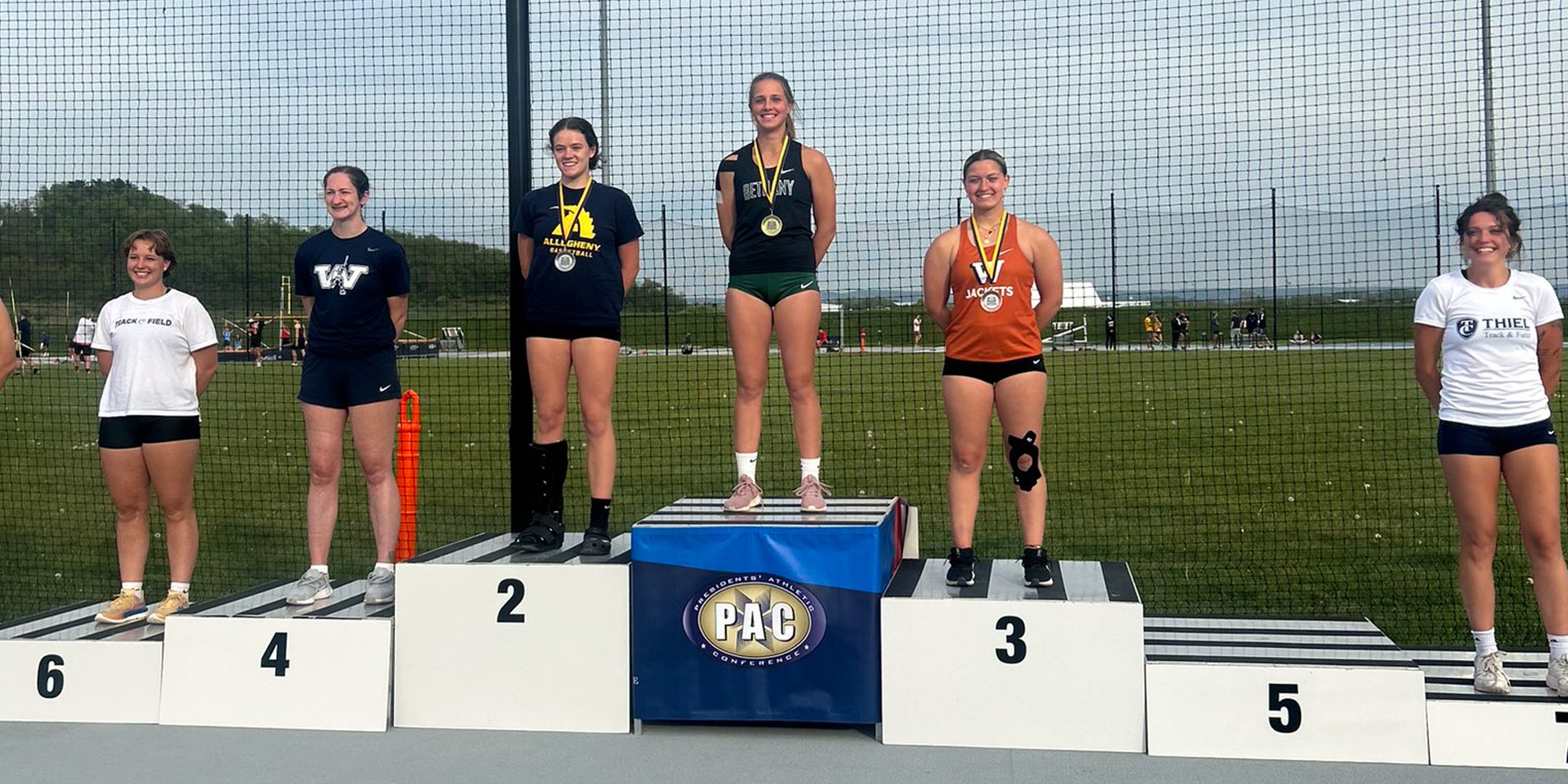 Women's Track and Field: Tice wins PAC javelin title