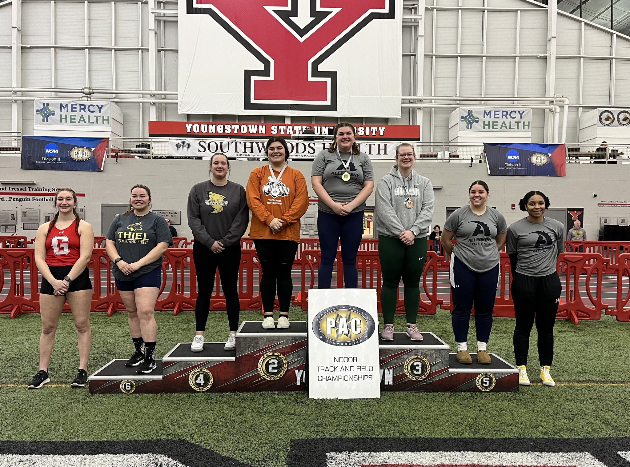 Women's Track and Field: Mahaffey and Williams set school records at PAC Championships